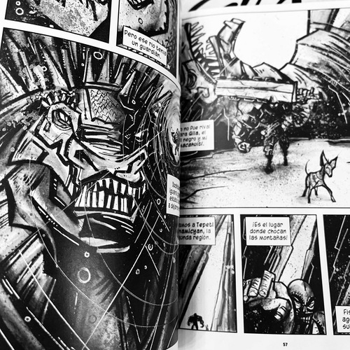 Gila: El Sol Negro Novela Gráfica Mexicana De Santarriaga