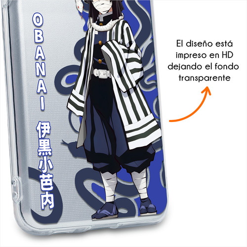 Funda Para Honor Demon Slayer Obanai Serpiente Anticaídas
