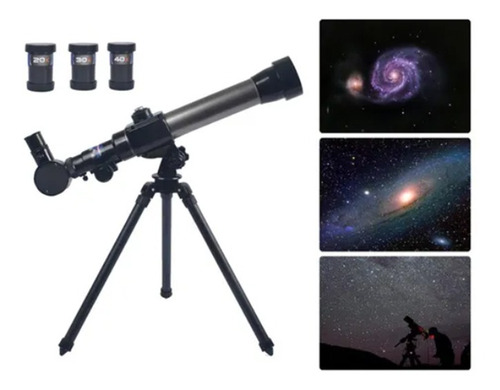 Telescopio Astronómico De Visión Nocturna Con Trípode Ocular