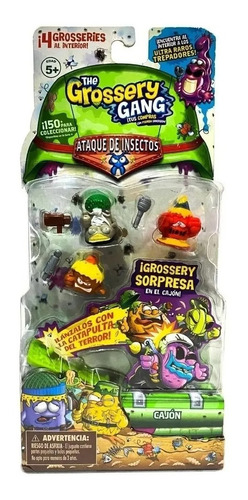 The Grossery Gang Serie 4 Pack X 4 Lanzador Oferta Envió Ya