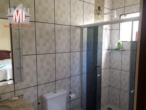 Linda Chácara Com Escritura, 02 Dormitórios, Pomar, Toda Gramada E Vista Maravilhosa À Venda, 1026 M² Por R$ 270.000 - Rural - Tuiuti/sp - Ch0019