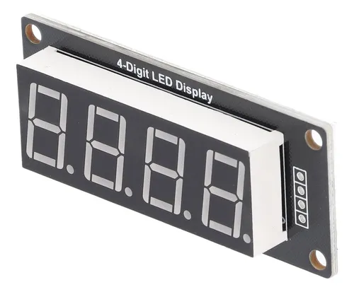 Módulo Digital Led, Pantalla De Segmentos De 4 Piezas, 4 Bit