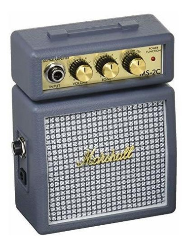 Marshall Mini Serie Pila Ms-2c Micro Amplificador De Guitarr