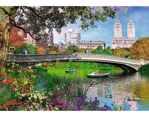 Rompecabeza Puzzle X1000 Central Park Nueva York Trefl 10467