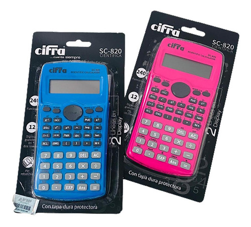 Calculadora Científica Cifra Sc-820 A Bateria