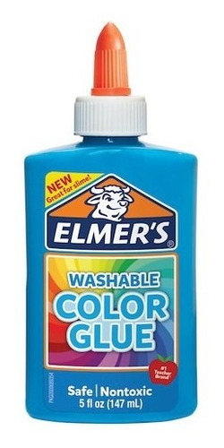 Elmers Slime Pegamento Pastel 147 Ml - Azul