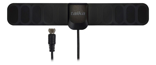Antena Tv Universal Taika Digital Para Interiores Full Hd Negro