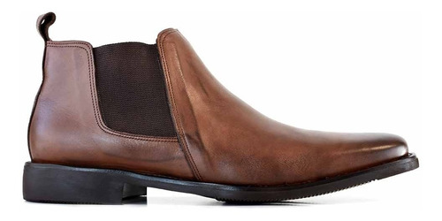 Bota Hombre Zapato Cuero Goma Briganti Vestir - Hcbo00767