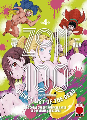 Zom 100 Vol. 4 Bucket List Of The Dead - Panini España