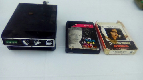 Antiguo Pasa Cassette De Auto Original Japón Con Cassette