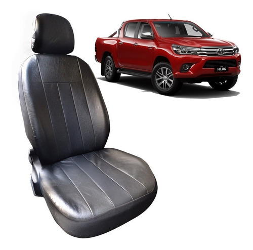 Funda Cubre Asiento Cuero Acolchado Toyota Hilux  16/- 