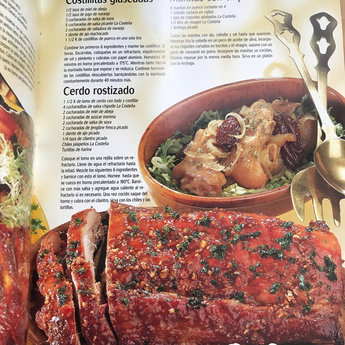 Con Sabor A La Costeña, Libro Cocina Comida Mexicana (Usado)