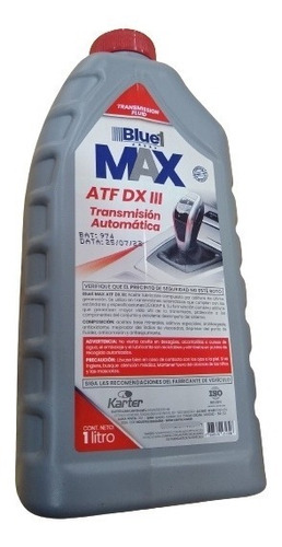 Aceite Blu1max Para Caja Automática Dx Iii 