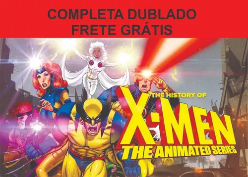 X-men: Animated Series Completo Dublado Em Dvd