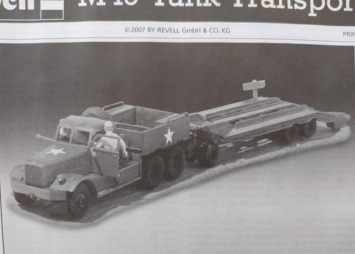 Cx 1/76 Modelismo A Escala Revell M19 Tank Transporter Remat (Usado)