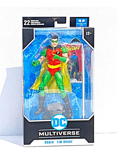 Figura De Robin Tim Drake: Reborn De Dc Multiverse 18 Cm