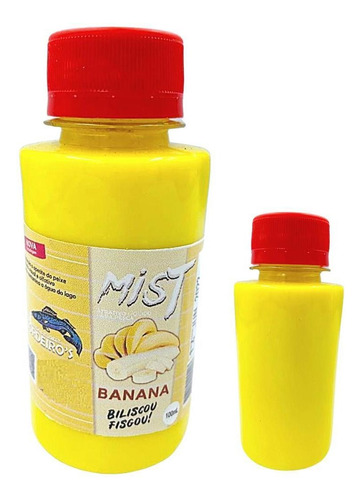 Essência Atrativo De Pesca Mist Banana Para Iscas E Massas Cor foto