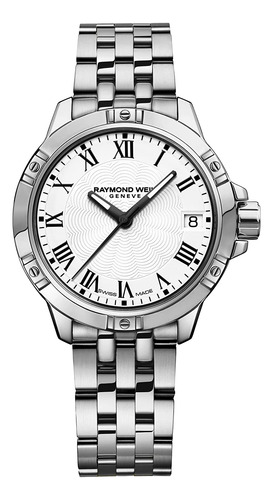 Reloj Raymond Weil Tango White Dial Para Mujer 5960-st-00300