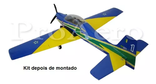 Kit P/ Montar Masterkit 1/72 Avião Tucano T-27, Playtoy Brinquedos