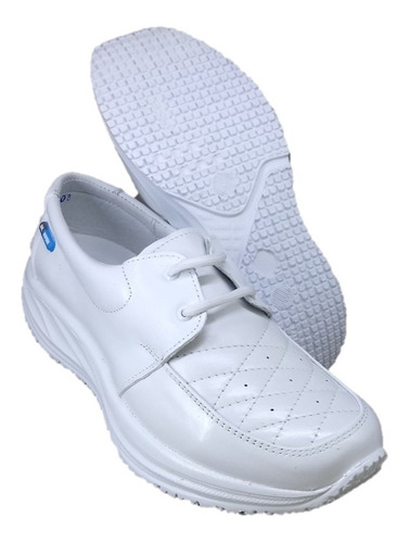 Zapatos Blanco Suela Reductora Enfermera Dr Hosue 1104 Naty