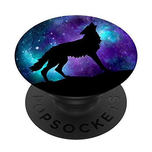 Galaxy Wolf Star Surreal Wild Lone Lobos 48d3j