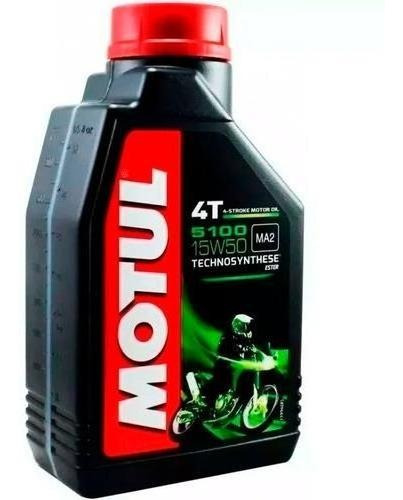 Aceite Moto Motul 5100 4t 15w50 Semisintetico 1 Litro