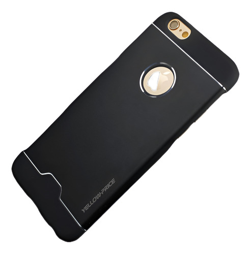 Estuche Rígido De Aluminio Cromo De Lujo Para iPhone 6 6s Pl