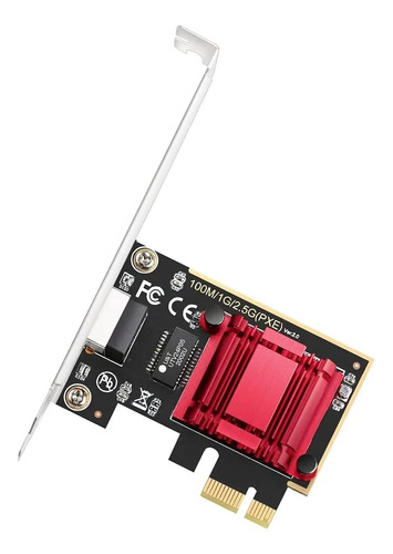 Tarjeta De Red Pci-e Realtek Gaming 2.5gbe