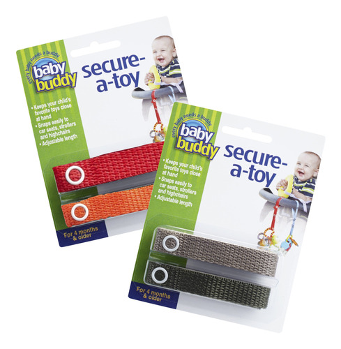 Baby Buddy Secure-a-toy - Correa De Seguridad Que Asegura Ju