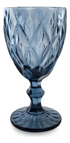 Copas De Vidrio Azul Modelo Kattegat 300ml 