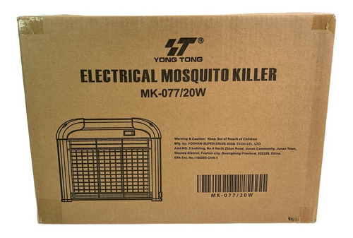 Imagen 3 de 4 de Lámpara Eléctrica Mata Moscas E Insectos Kill Pest 20w