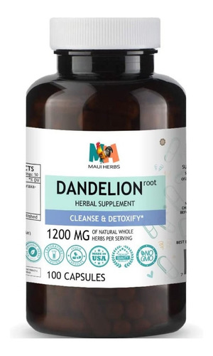 Raiz De Diente Leon 1200mg Mh - Unidad a $2789