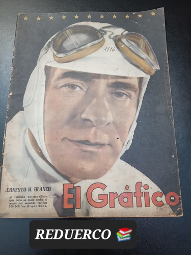 El Gráfico 1116 Año 1940 Blanco Automovilismo 29/11 