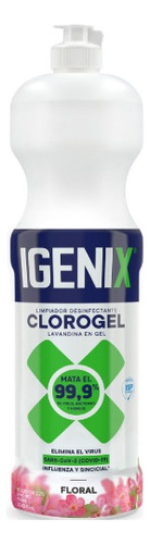 Cloro Gel Igenix Variedad Aromas Botella 900cc