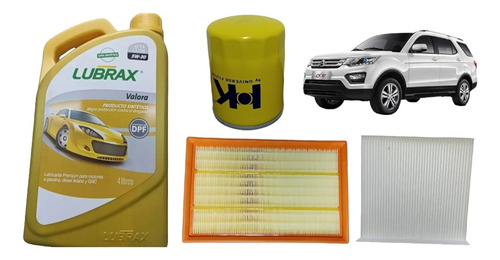 Kit De Mantencion Changan Cx70 1.5 +aceite 10w40 Sintetico