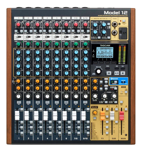 Tascam Model 12 Mixer Interfaz De 12 Canales
