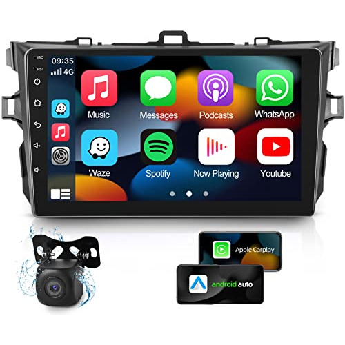 Radio De Coche De 9 Pulgadas Toyota Corolla 2006-2012, ...