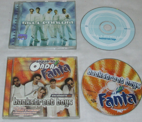 Backstreet Boys. Lote De 2 Discos Cd. Millennium, Exitos