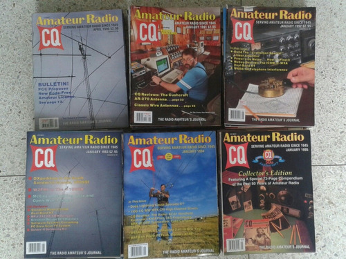 Revista Cq Amateur Radio Colección Completa 91-92-93-94-95 