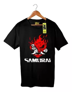 Remera Samurai - Cyberpunk 2077 - 100% Algodón Calidad