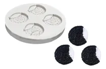 Comprar Molde Silicona Galletita Para Porcelana Fria, Fondant Resina