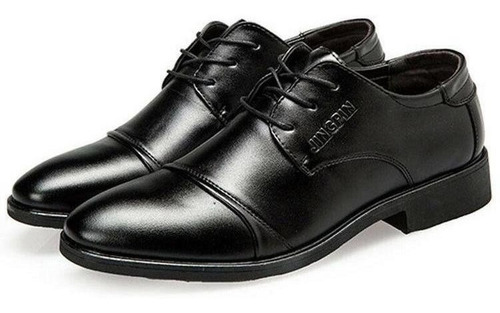 Zapatos De Cuero Sintético Para Hombre Italiano Elegante Bod