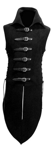 Men's Medieval Cosplay Vest Retro Style Costume Vest
