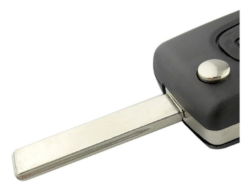 Imagen 8 de 9 de Carcasa Llave Peugeot 408 407 308 Con Porta Pila Hu83 3 Bot