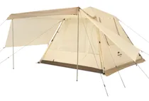 Comprar Tienda De Campaña Naturehike Ango Para 3-4 Personas, Instala
