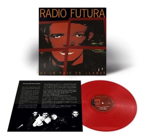 Radio Futura De Un Pais En Llamas Lp Vinyl Rojo