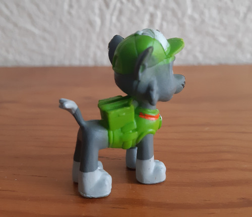 Mini Perrito Rocky Paw Patrol Patrulla Canina 4 Cm (Usado)
