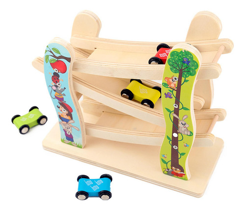 Juguete De Carreras Con Rampa De Coche, Juguete