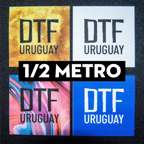 Impresión Dtf (1/2 Metro × 60cm)