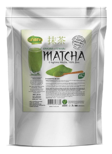 Matcha Premium 100% Puro Y Orgánico. Legitimo En Polvo. 